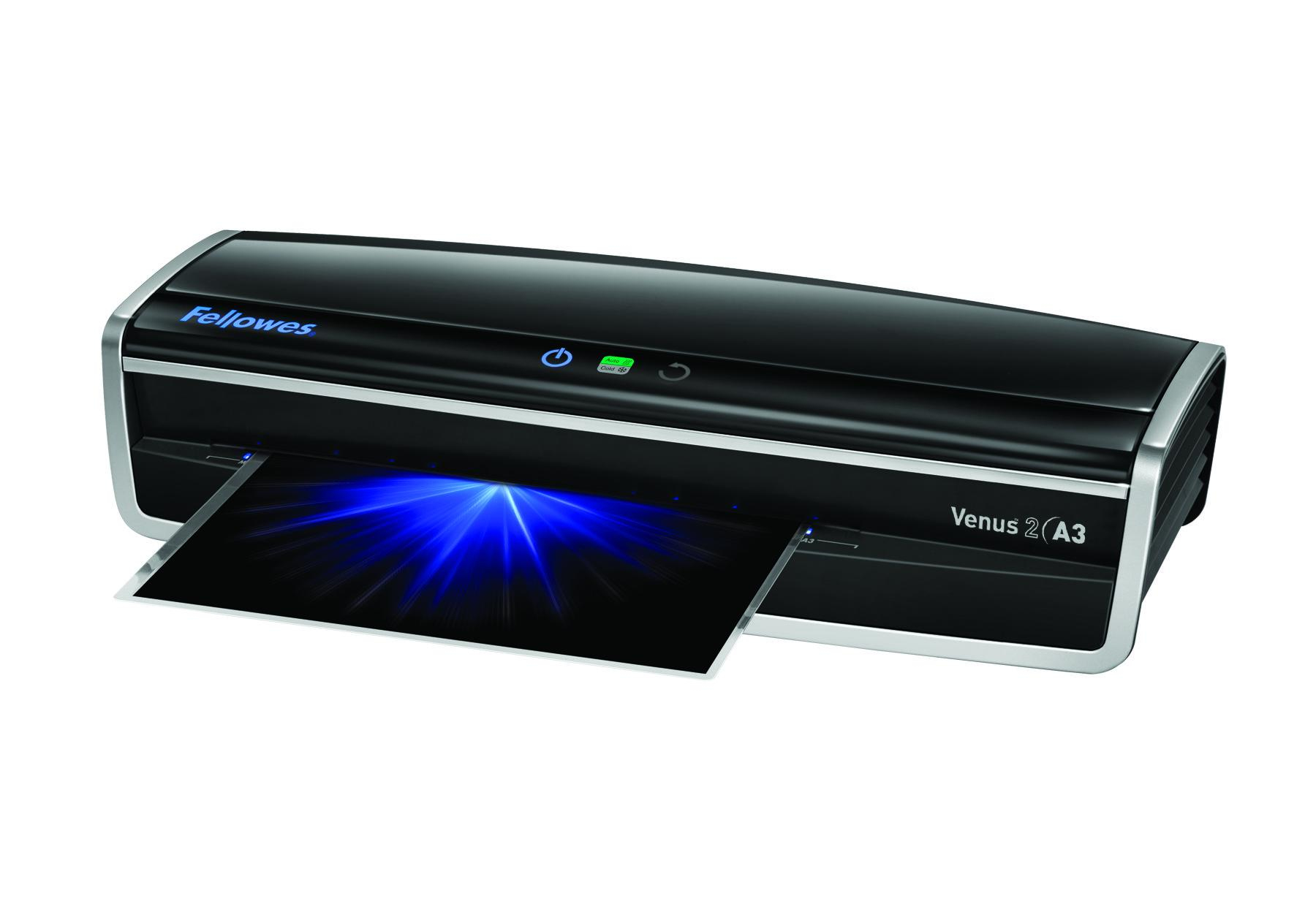 Fellowes Venus 2 Koude/warme lamineermachine 1000 mm/min Zwart