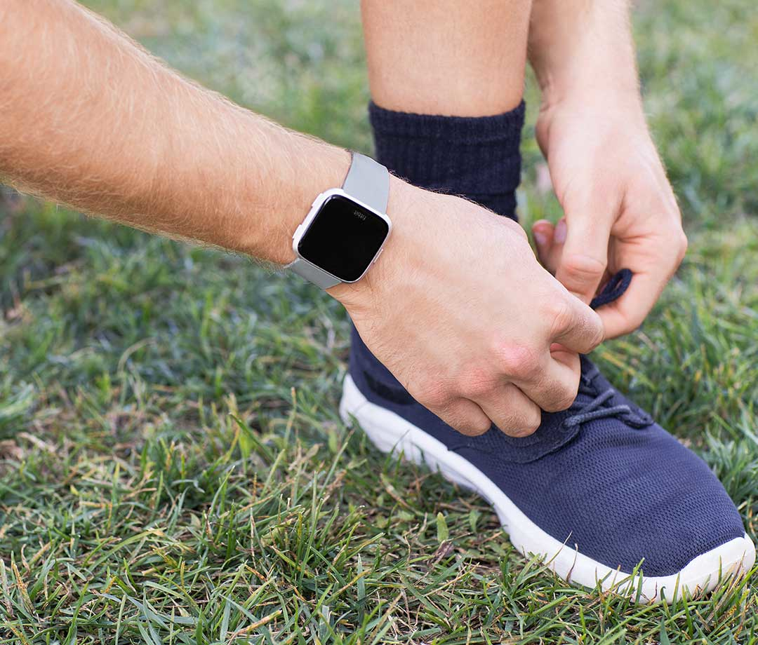 Fitbit Versa 3,4 cm (1.34") LCD Digitaal Touchscreen Zilver
