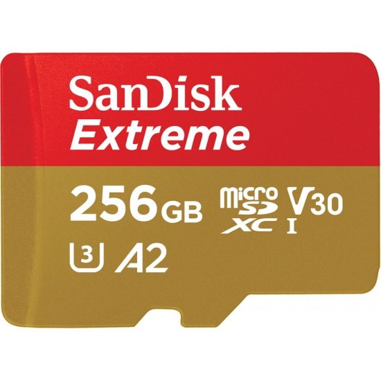SanDisk 256GB Extreme microSDXC 256 Go Classe 10