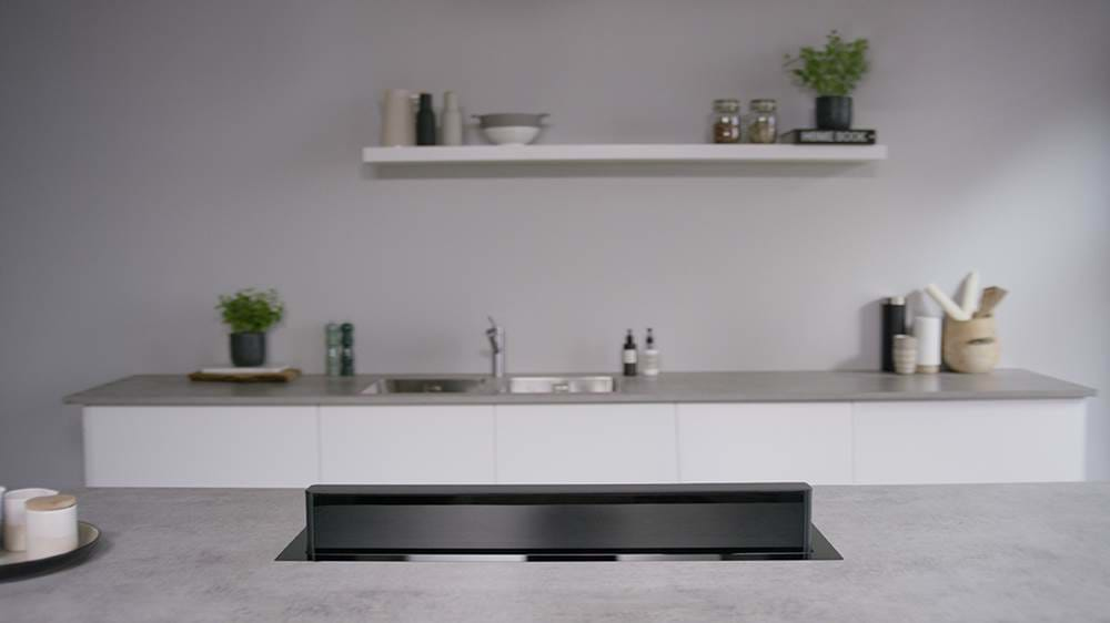 Kookplaat met afzuiging NOVY 1821 Panorama Pro 90cm