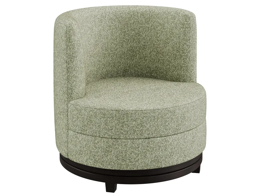 Lounge chair Dôme Deco F15-T36/GT37 AYDEN Giant Fabric /  Groen