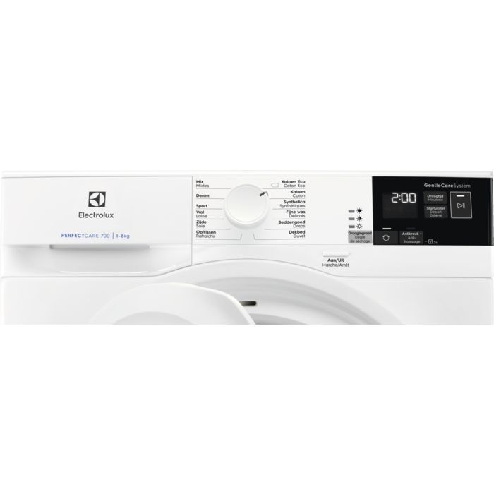 Warmtepompdroogkast ELECTROLUX EW7H484P / 8kg / A++