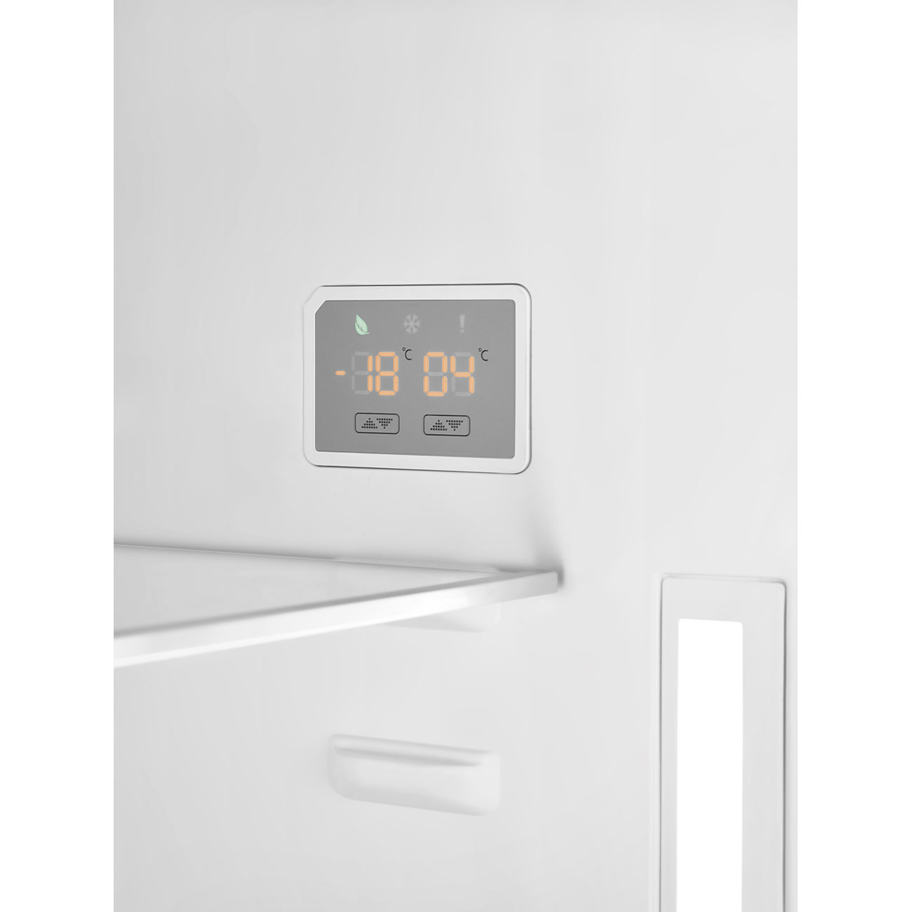 Koelkast Combi SMEG FAB38RCR5 / E / 205x70cm / Crème
