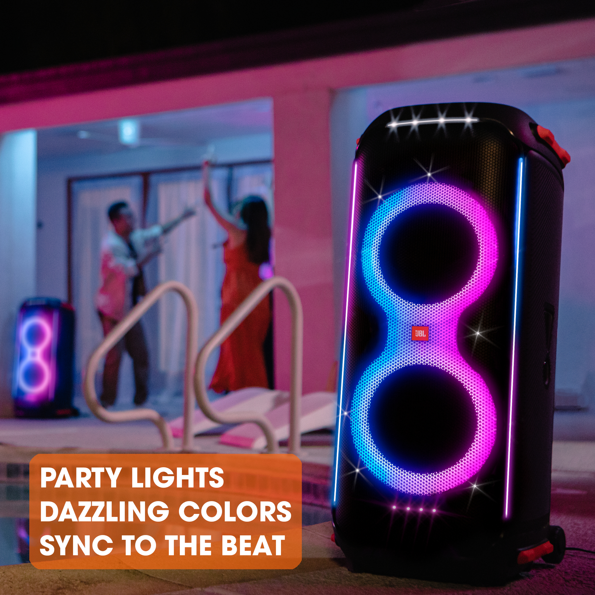 Partyspeaker JBL Partybox 710 zwart