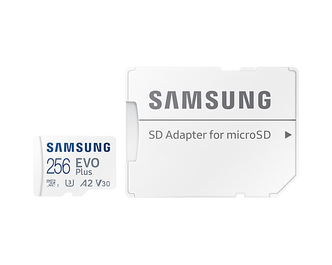Samsung EVO Plus 256 Go MicroSDXC UHS-I Classe 10