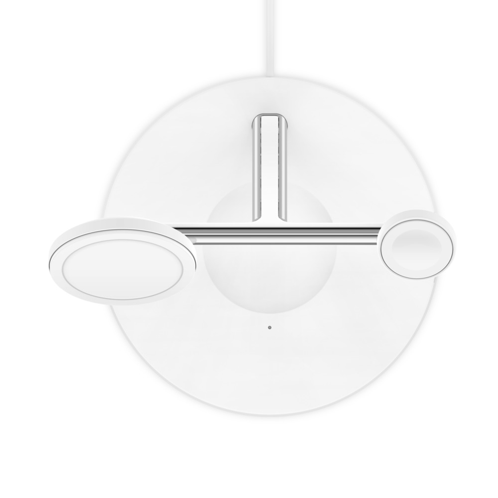 BELKIN Boost Charge Pro MagSafe 3-in-1 Wireless Stand White