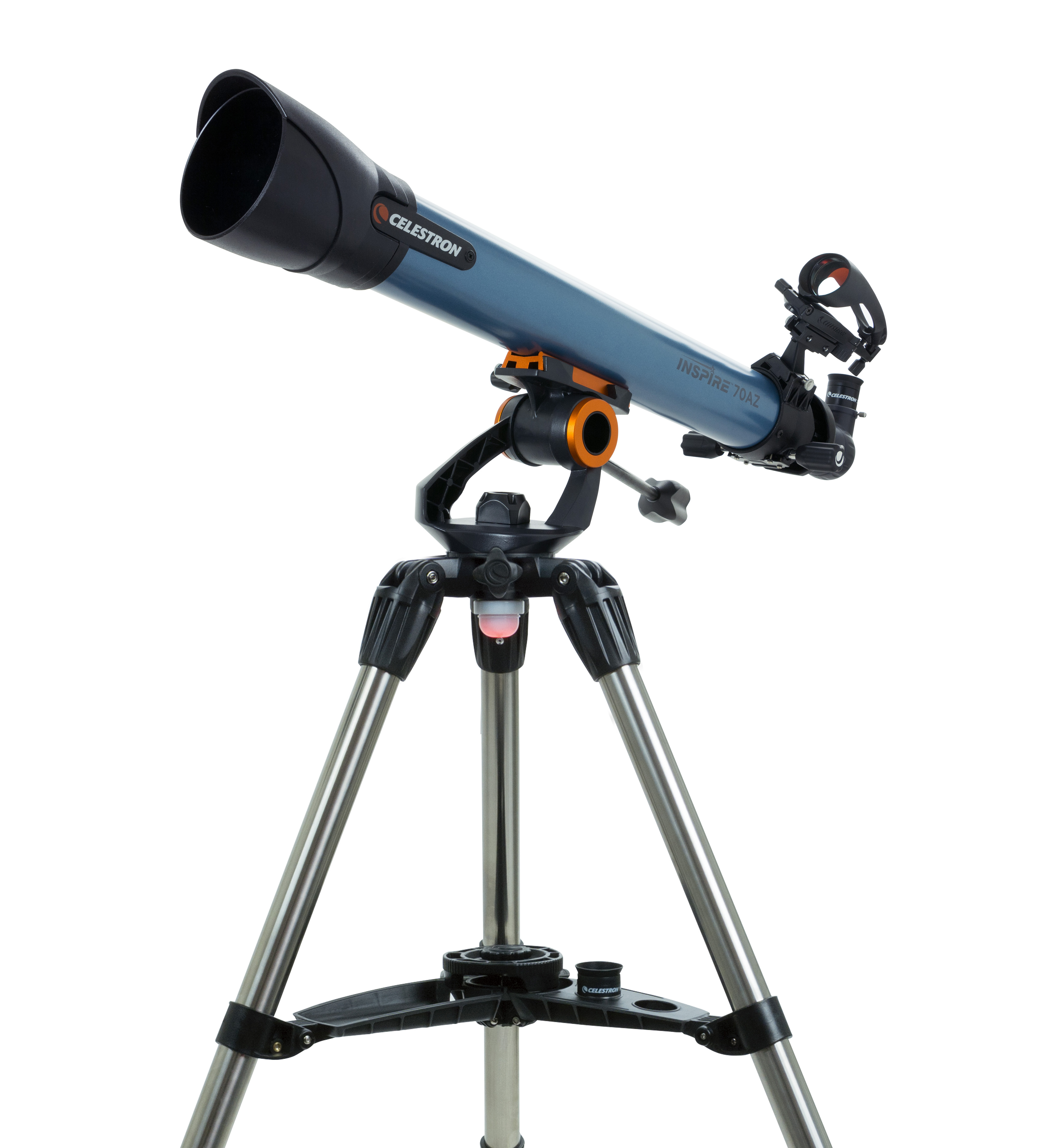 Celestron Inspire 70AZ Réfracteur 35x Noir, Bleu