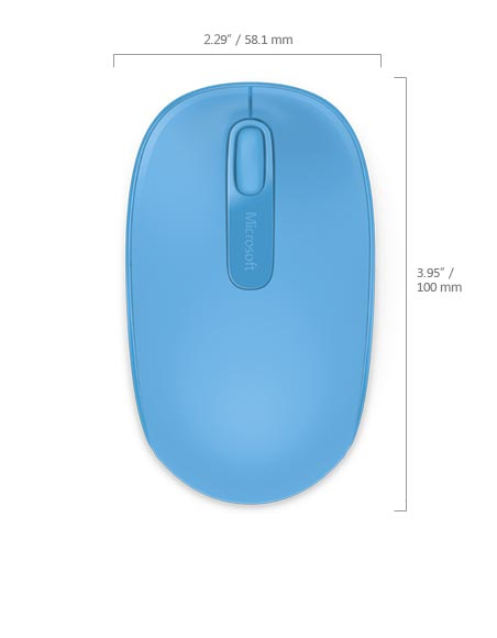 Draadloze Muis Microsoft Efr Magenta Pink U7Z-00065