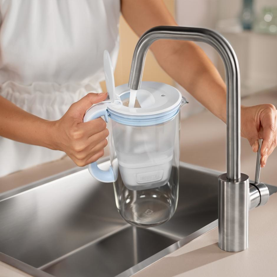 Brita 4006387120801 water filter Dispenser-waterfilter 2,5 l Lichtblauw, Transparant