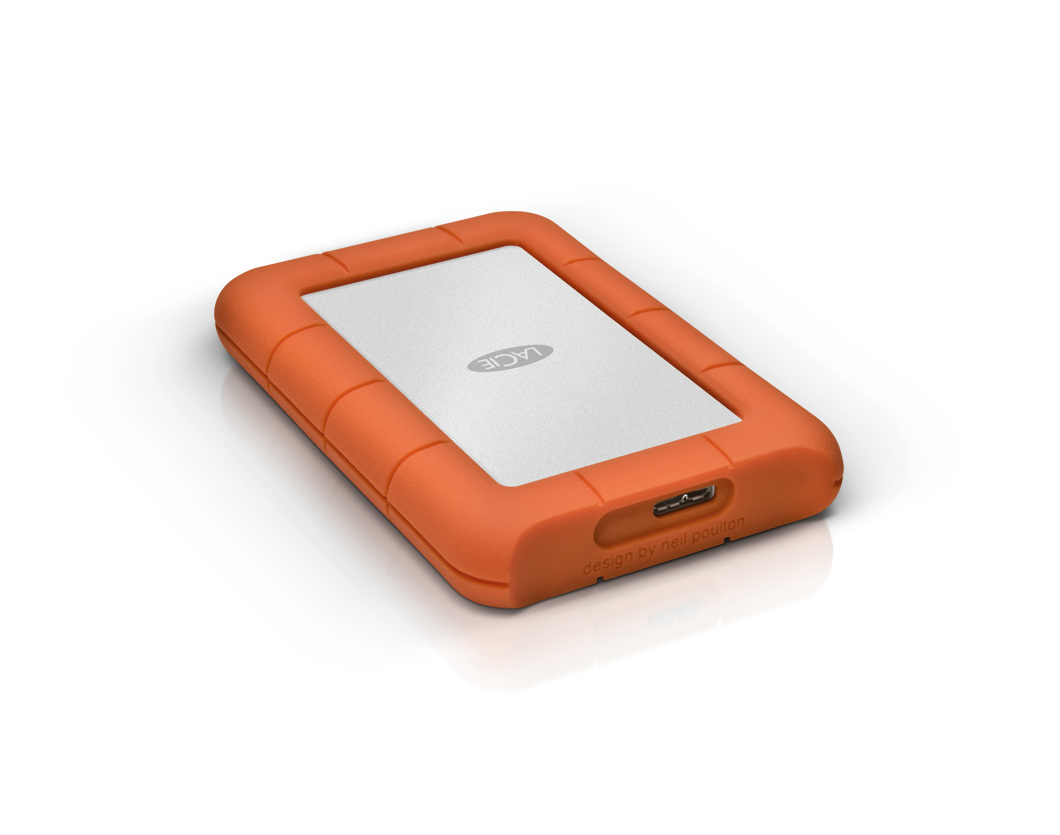 LaCie Rugged 2 TB Oranje