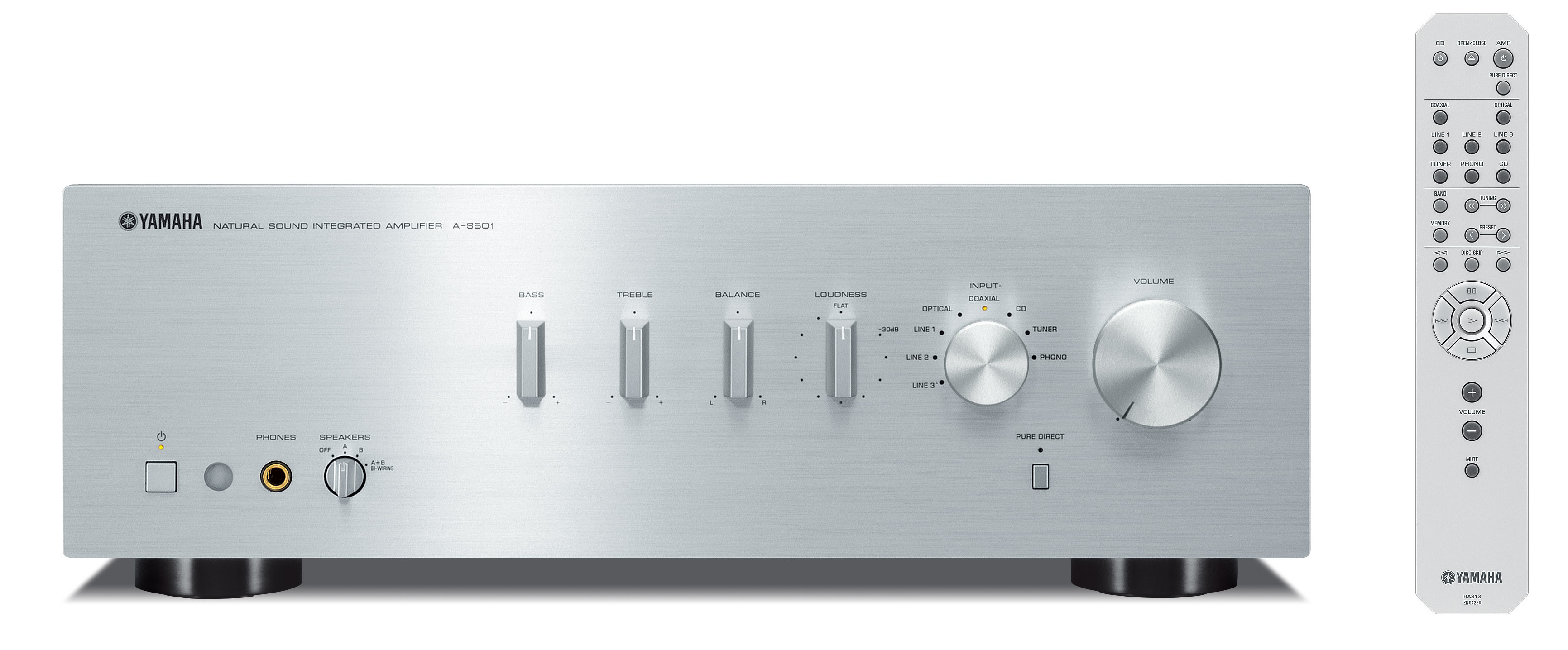 Versterker YAMAHA A-S501 zilver