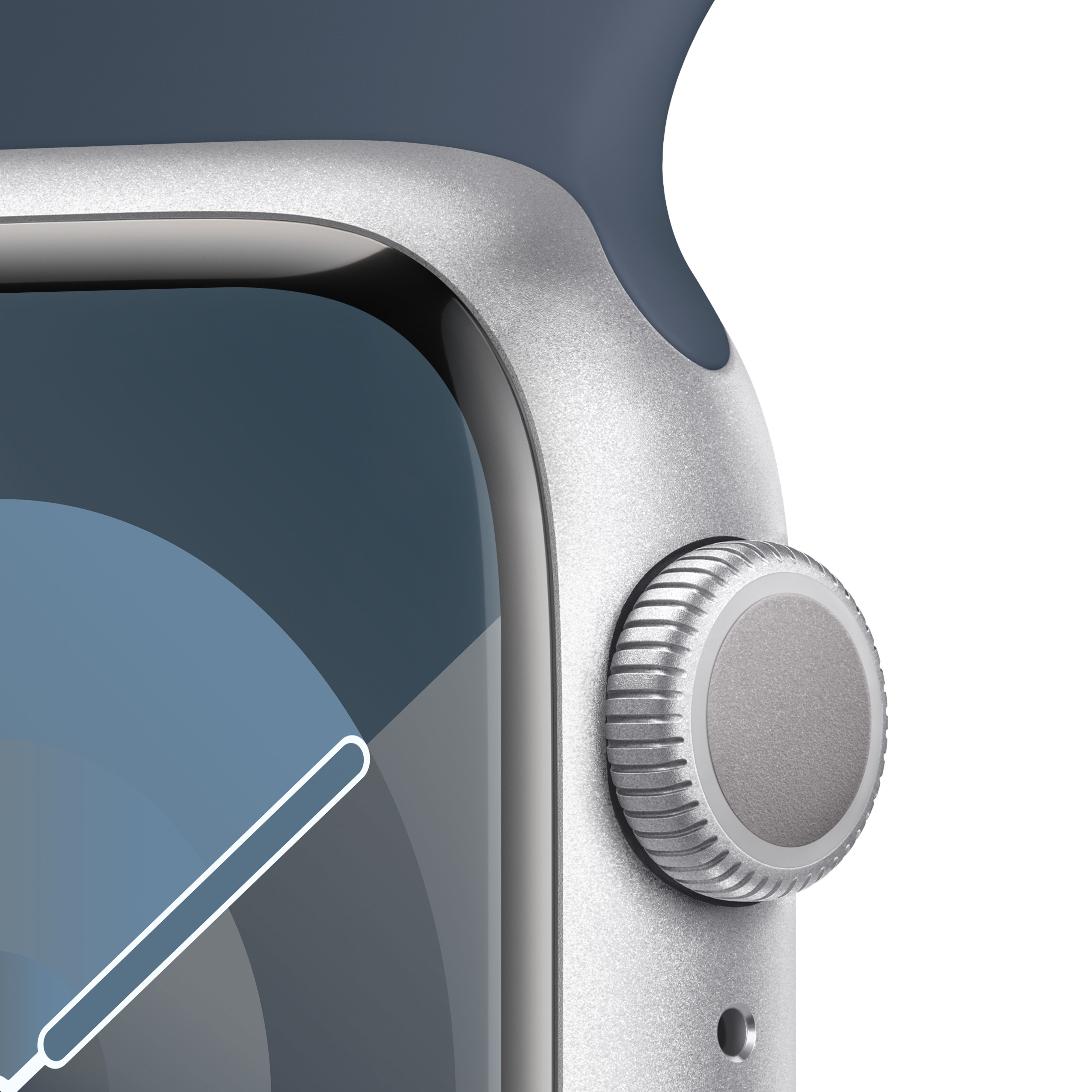 Apple Watch Series 9 41 mm Digitaal 352 x 430 Pixels Touchscreen Zilver Wifi GPS