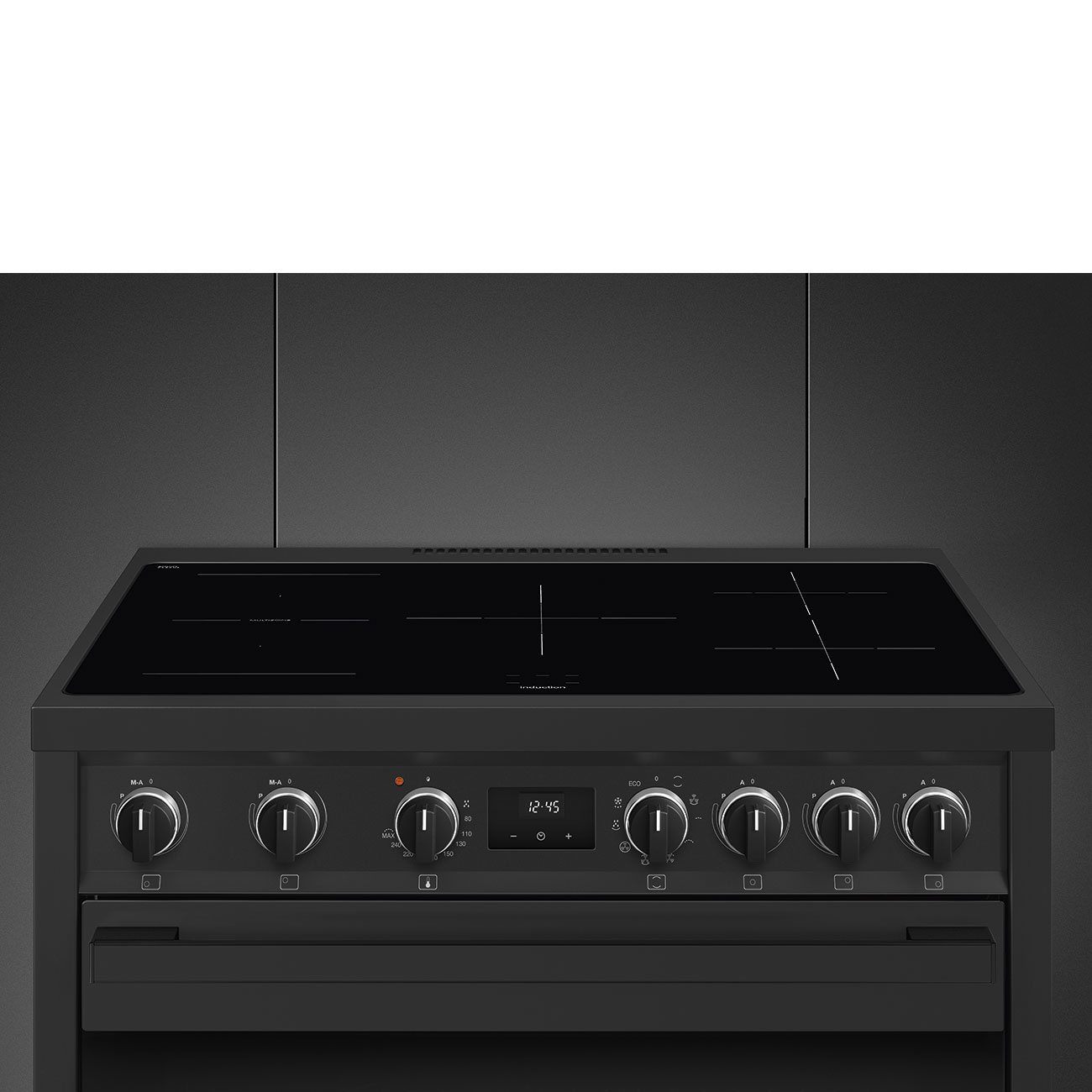 Smeg Master B95IMAN9 fornuis Vrijstaand fornuis Electrisch Keramisch Antraciet A