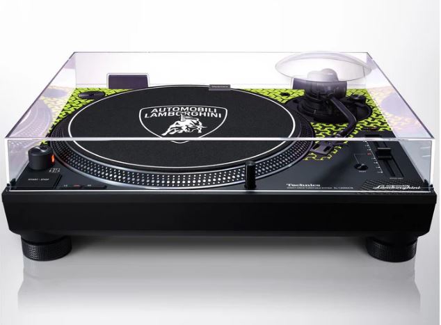 Platenspeler TECHNICS SL-1200M7PEG Lamborghini groen