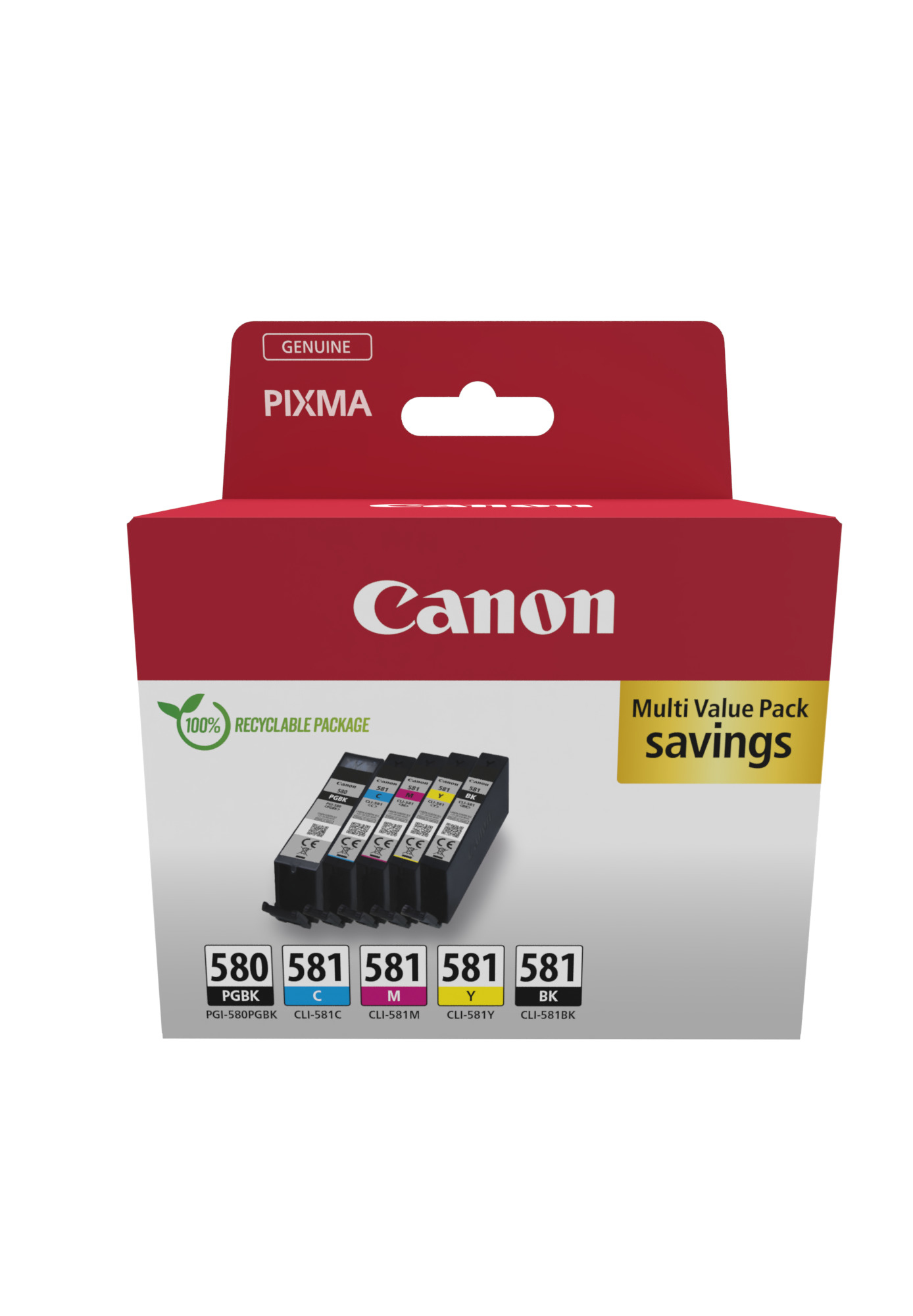 CANON PGI-580/CLI-581 PGBK/C/M/Y/BK MULTI