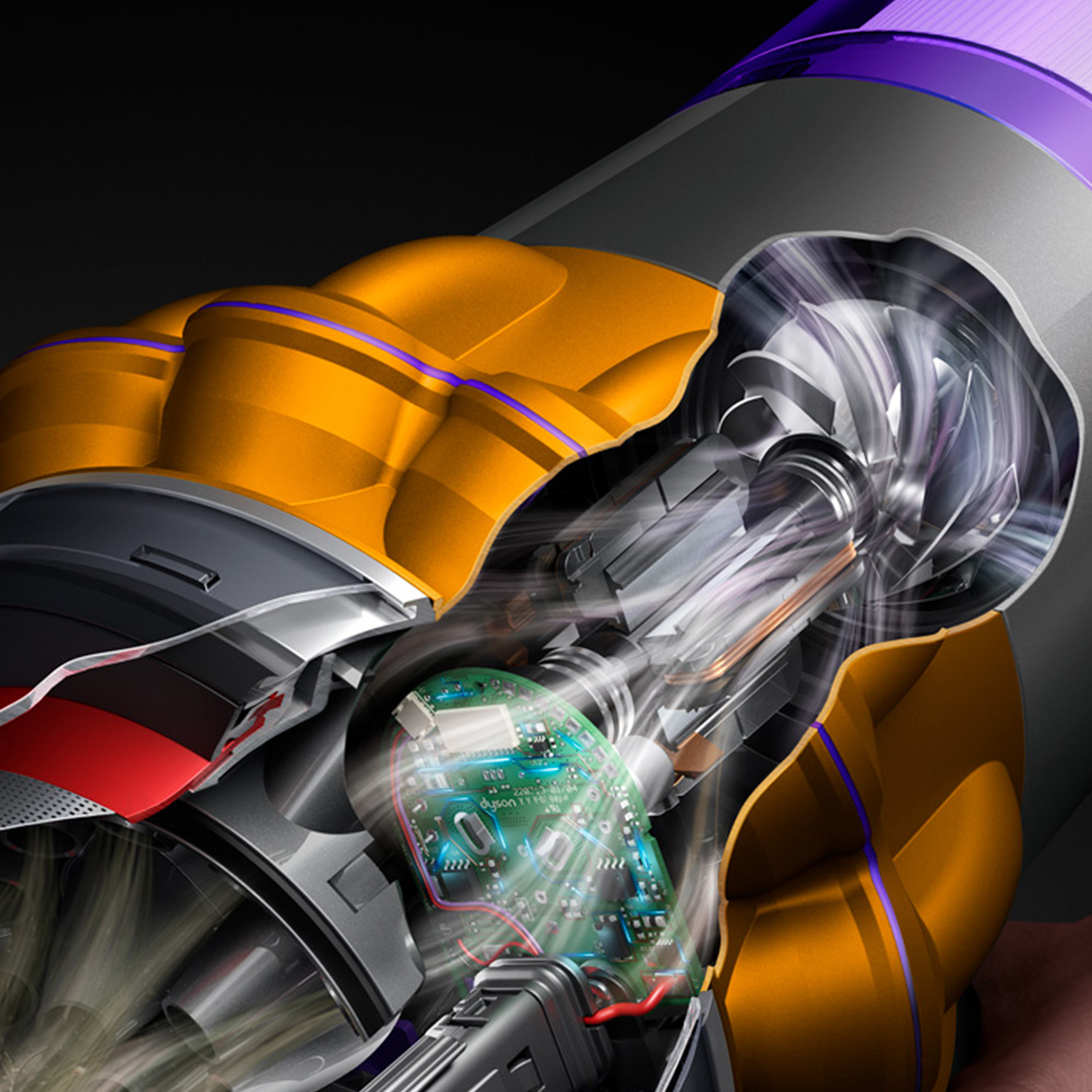 Steelstofzuiger DYSON 448798-01 V15s Detect Submarine