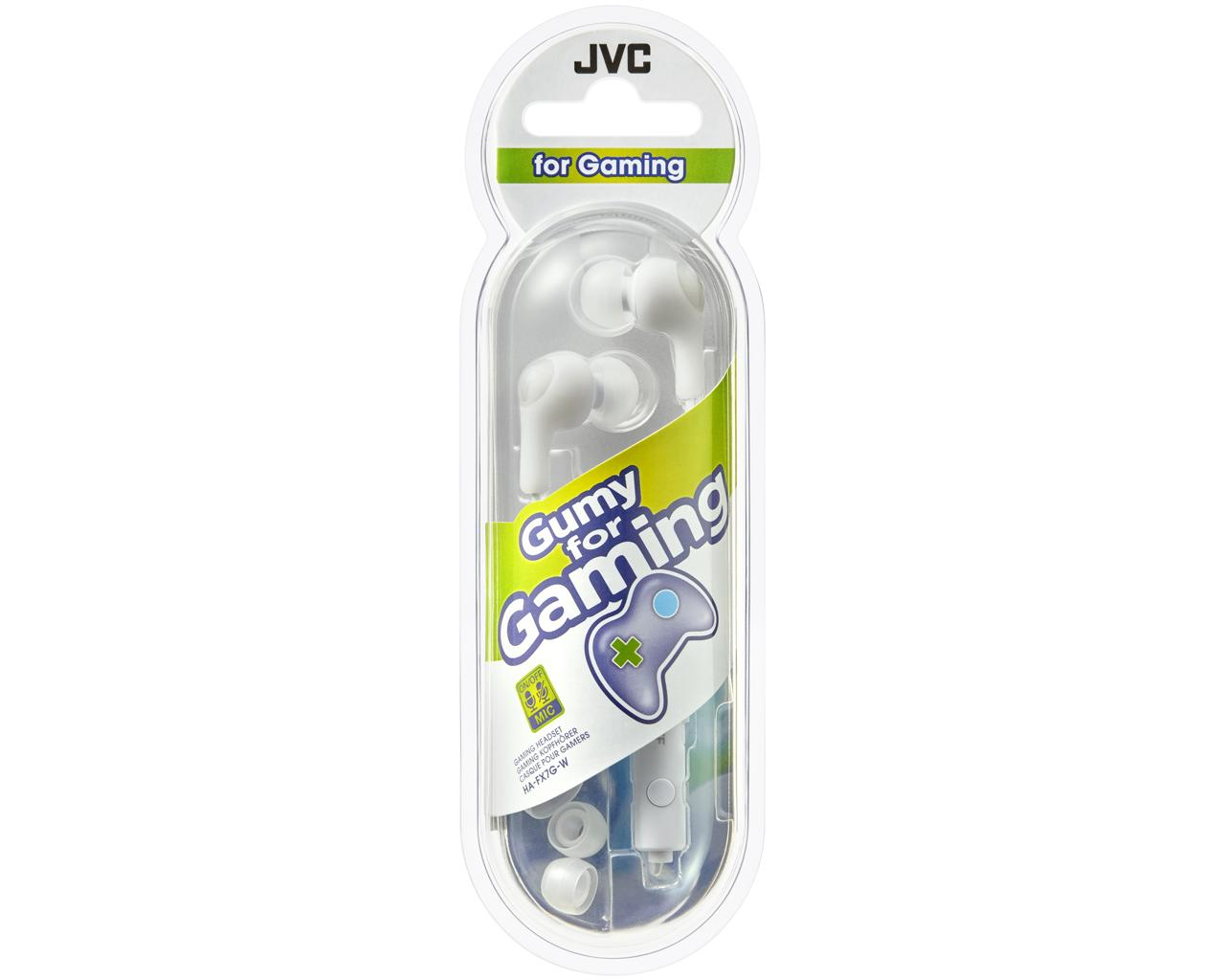 JVC HA-FX7G-W-E Headset Bedraad In-ear Oproepen/muziek Wit