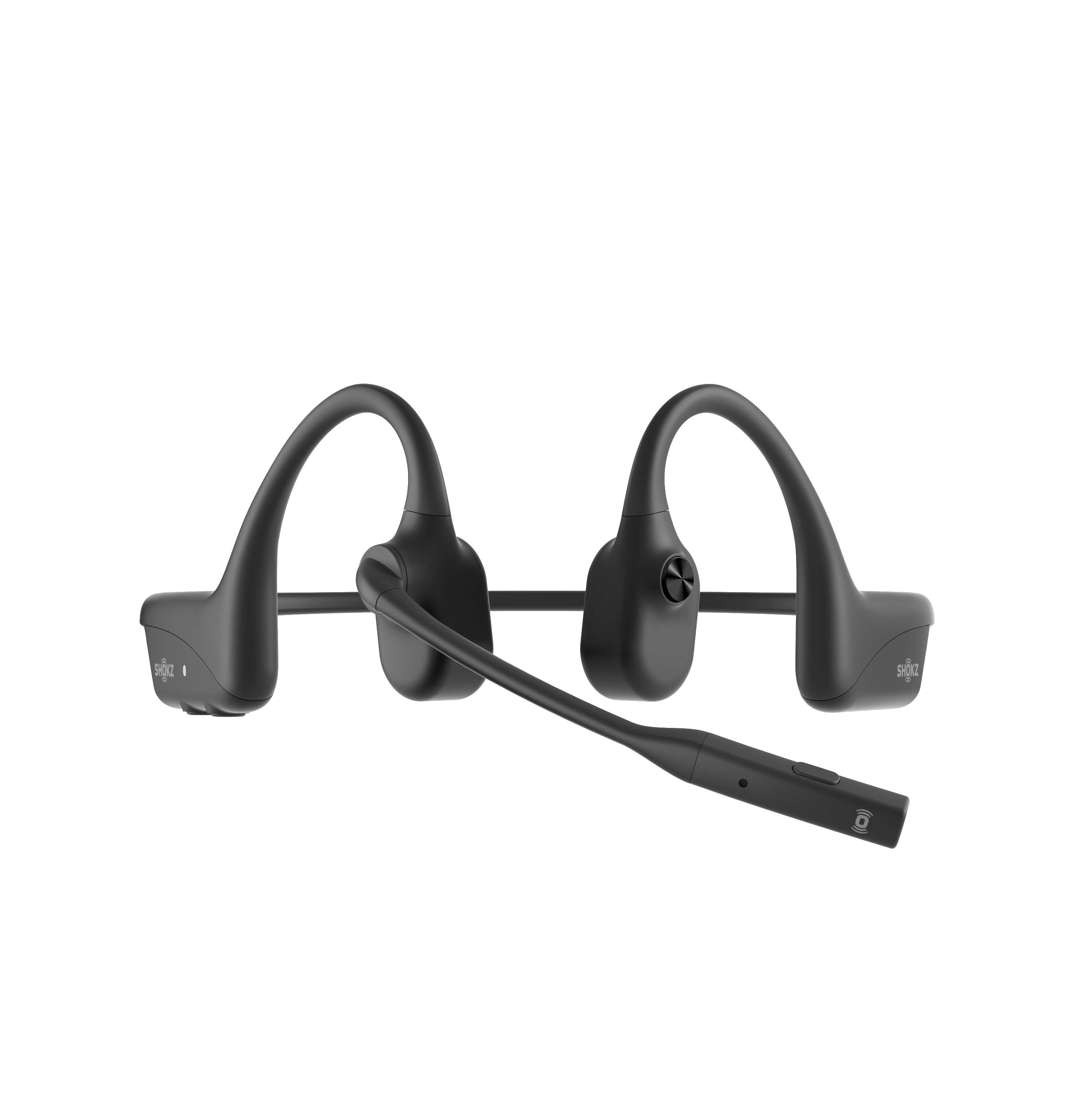 Hoofdtelefoon SHOKZ OpenComm 2 zwart bone conduction