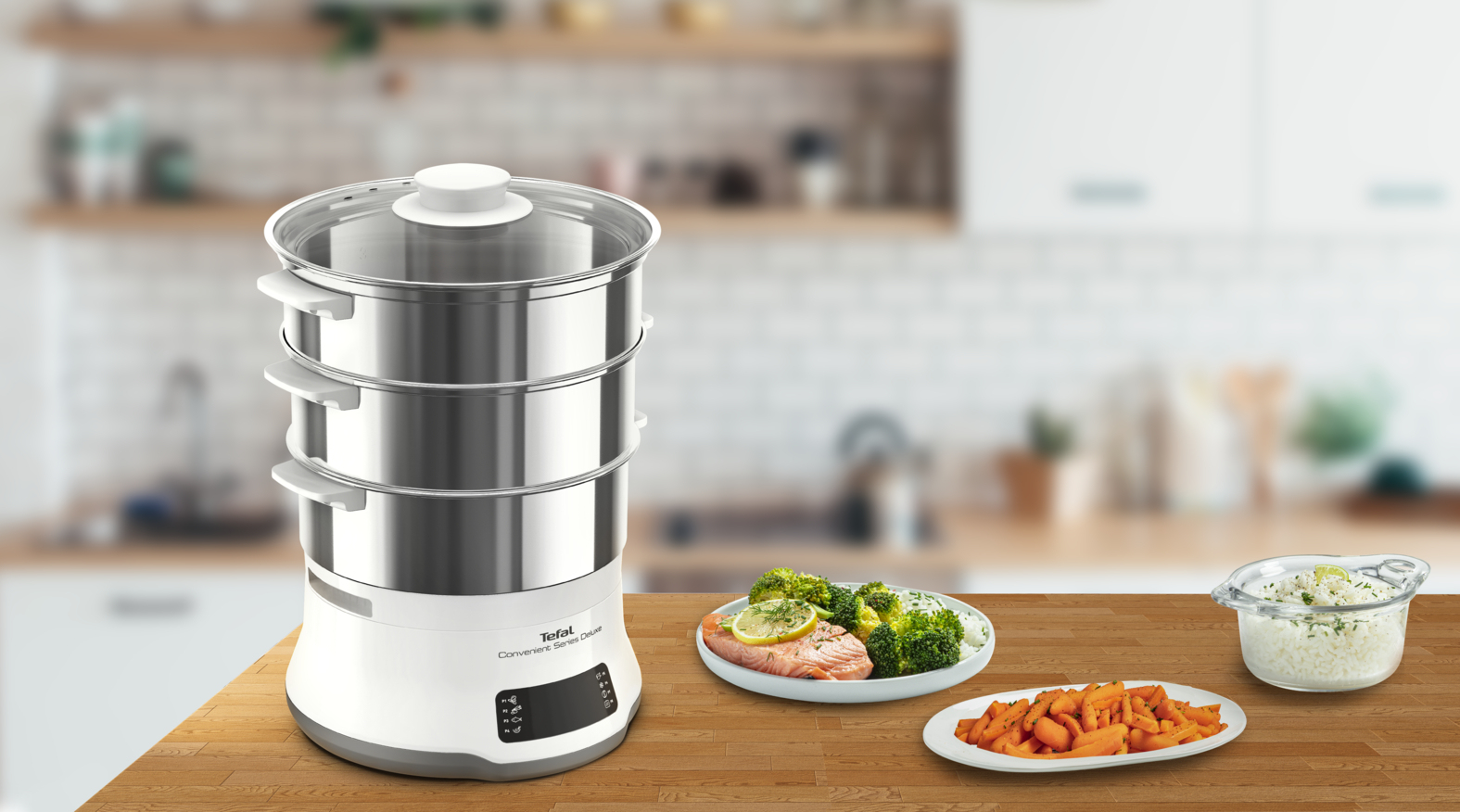 Stoomkoker TEFAL VC502D10 Deluxe 900W