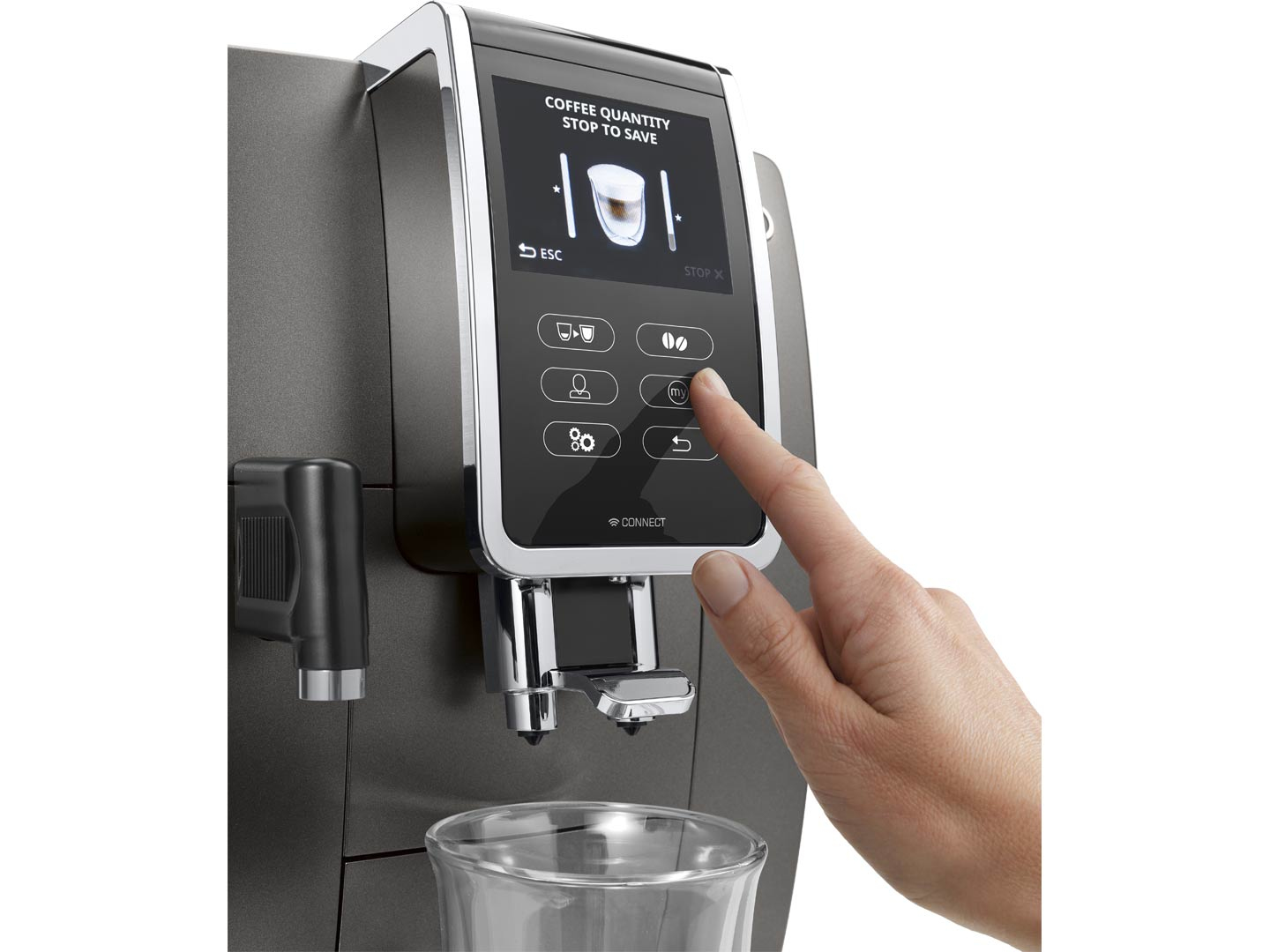 Espressomachine DELONGHI ECAM370.95.T Dinamica Plus
