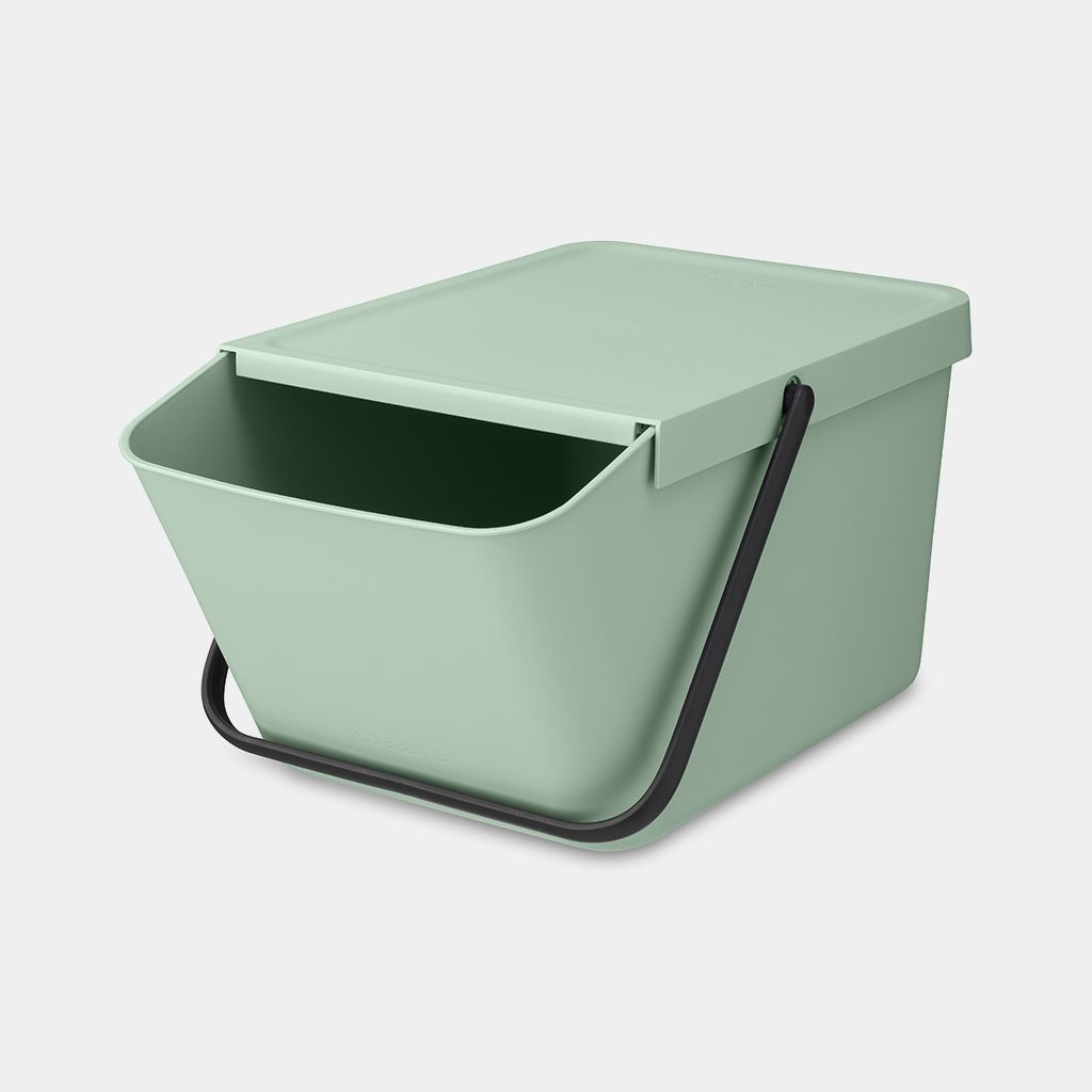 Afvalemmer BRABANTIA 277764 Sort&Go / 20L / Jade Green