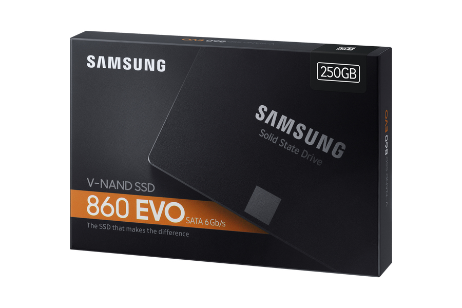 SSD Extern SAMSUNG MZ-76E250B/EU SSD 860 EVO 250GB 2,5"