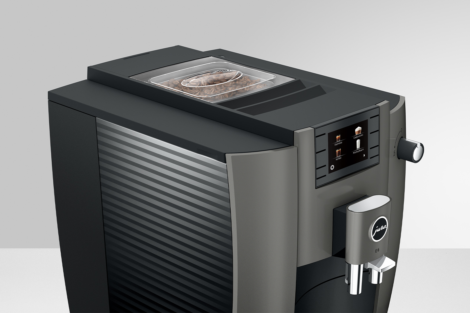Espresso JURA 15439 E6 Dark Inox (EC)