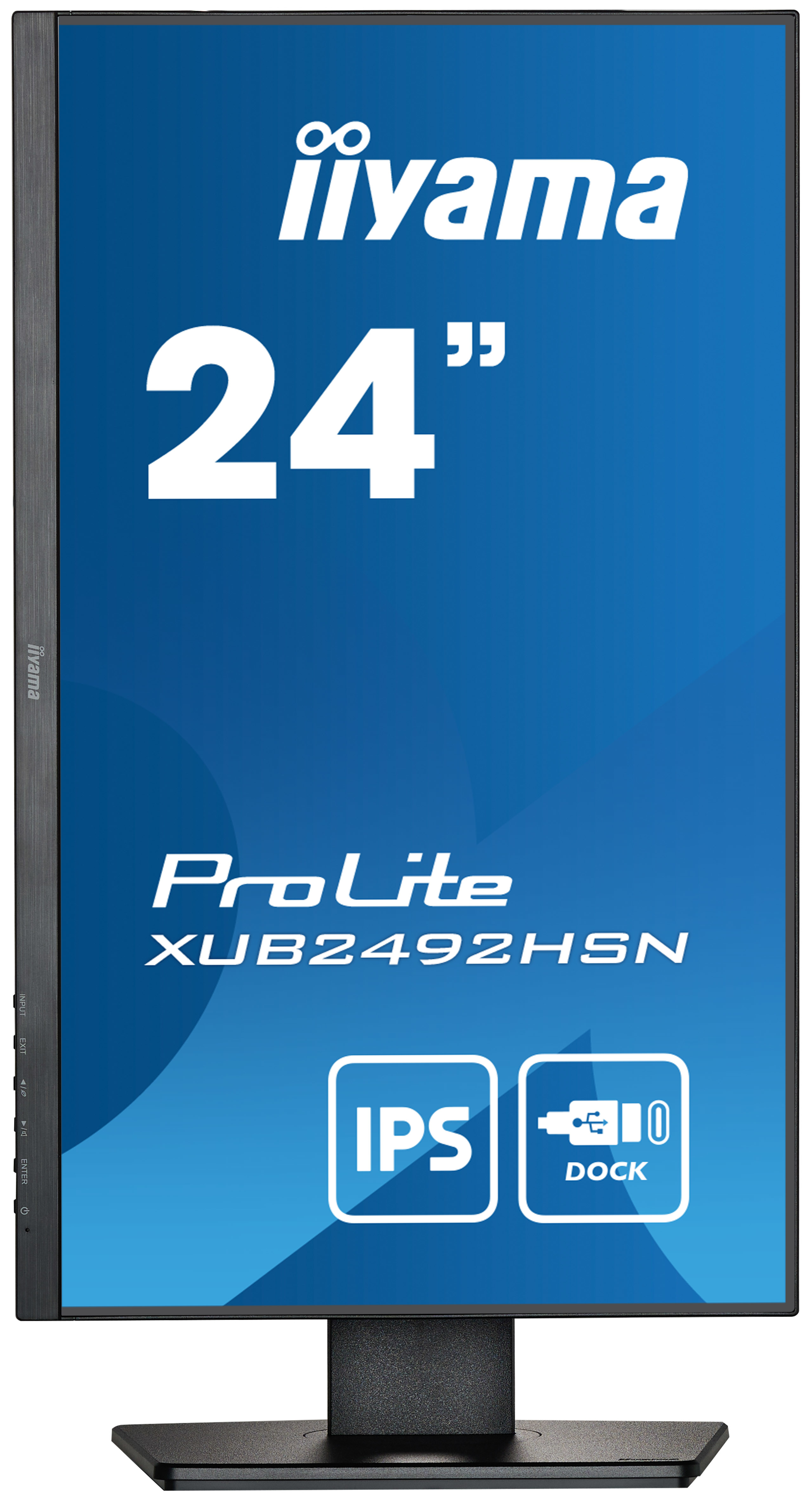 iiyama ProLite XUB2492HSN-B5 LED display 61 cm (24") 1920 x 1080 Pixels Full HD Zwart