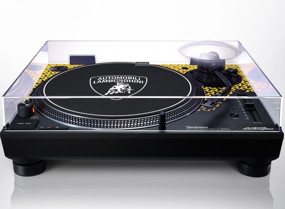 Platenspeler TECHNICS SL-1200M7PEG Lamborghini geel