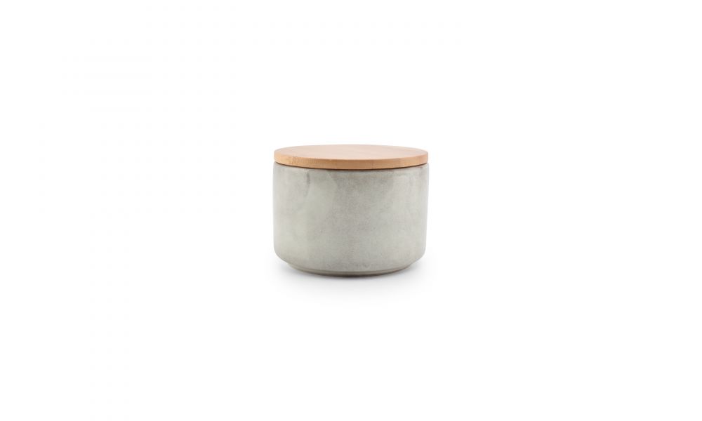 Voorraadpot S&P 804235 Bake 12,5x9cm grijs + deksel