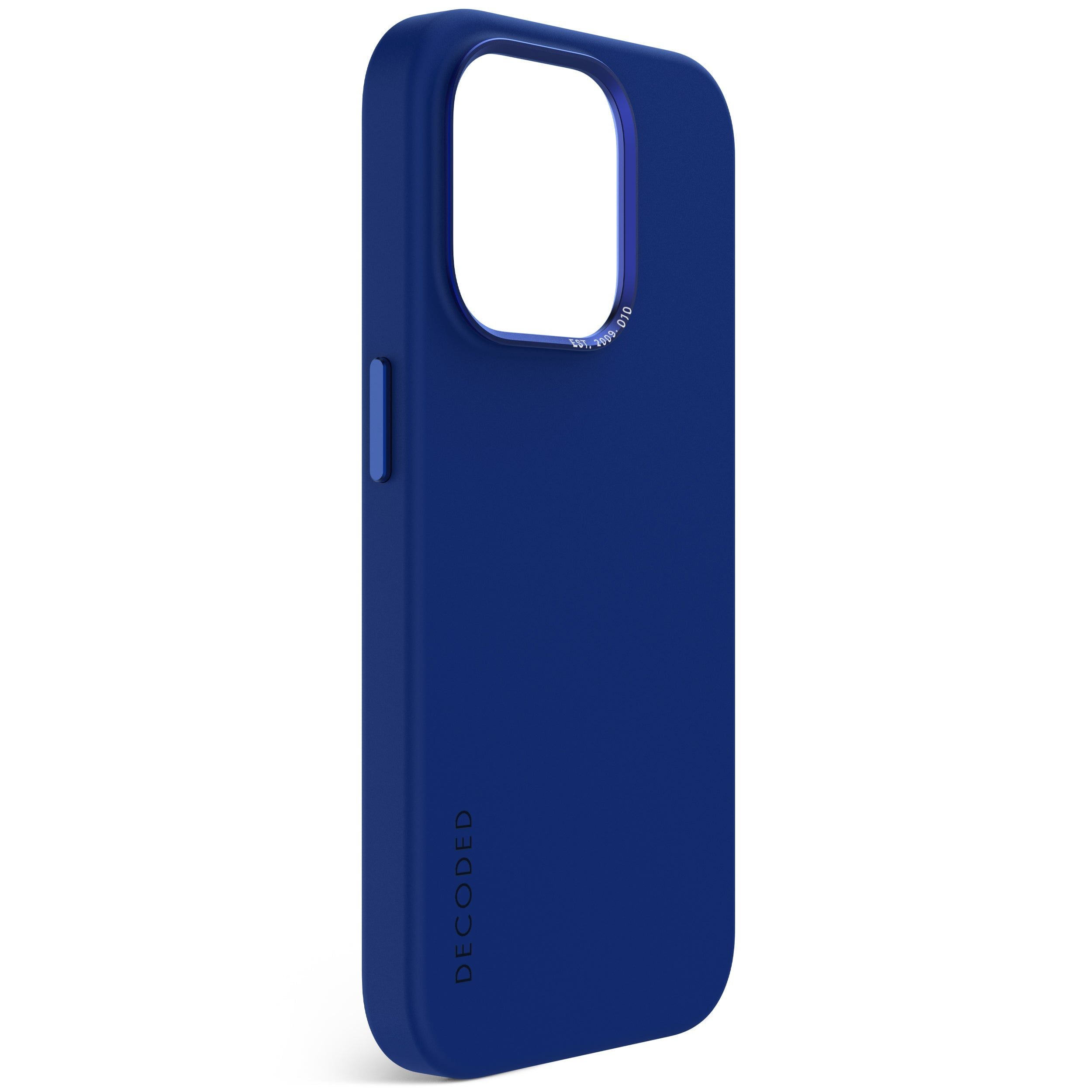 Tas DECODED Silicone Backcover iPhone 15 Pro Max Blue
