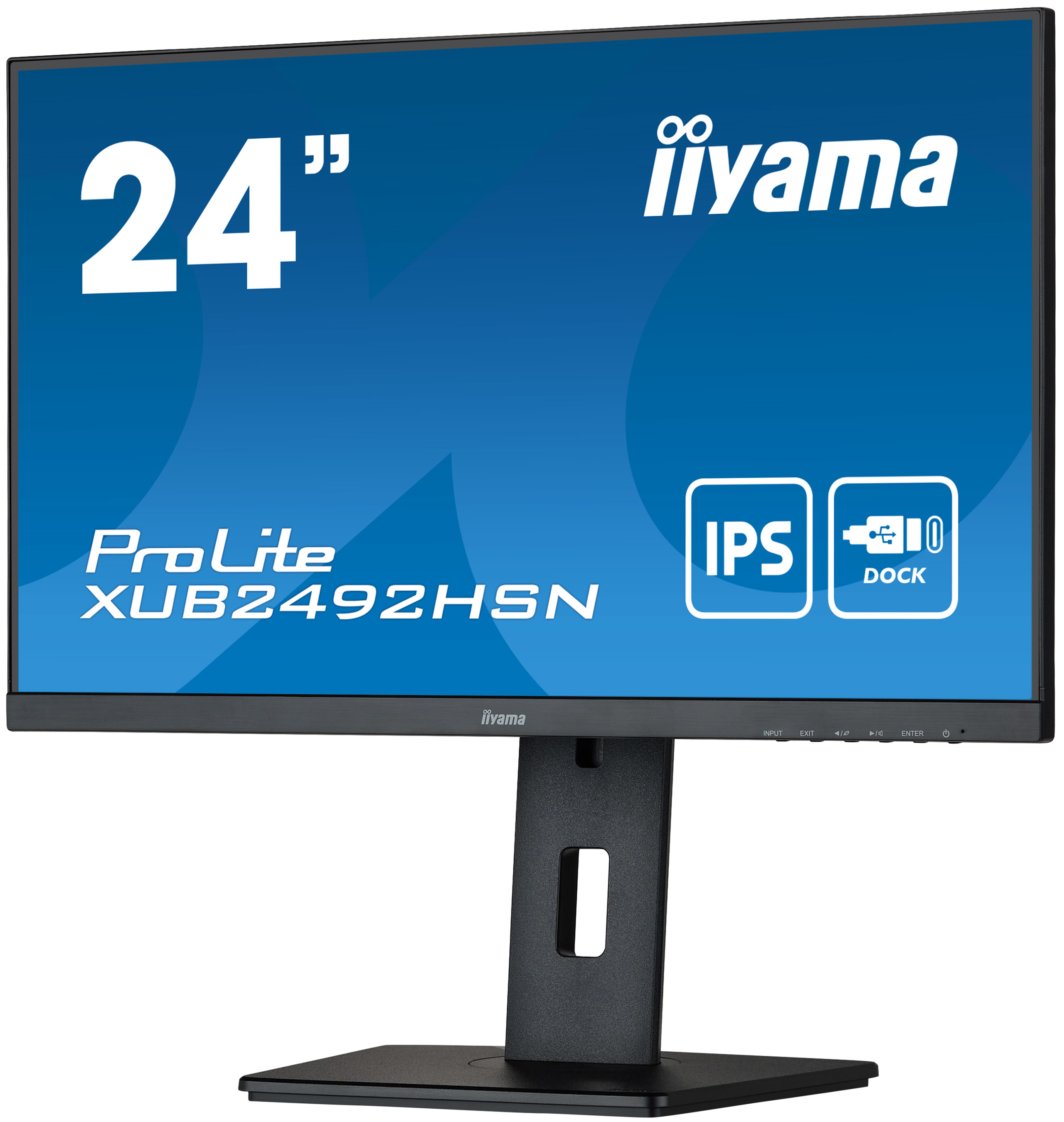 iiyama ProLite XUB2492HSN-B5 LED display 61 cm (24") 1920 x 1080 Pixels Full HD Zwart
