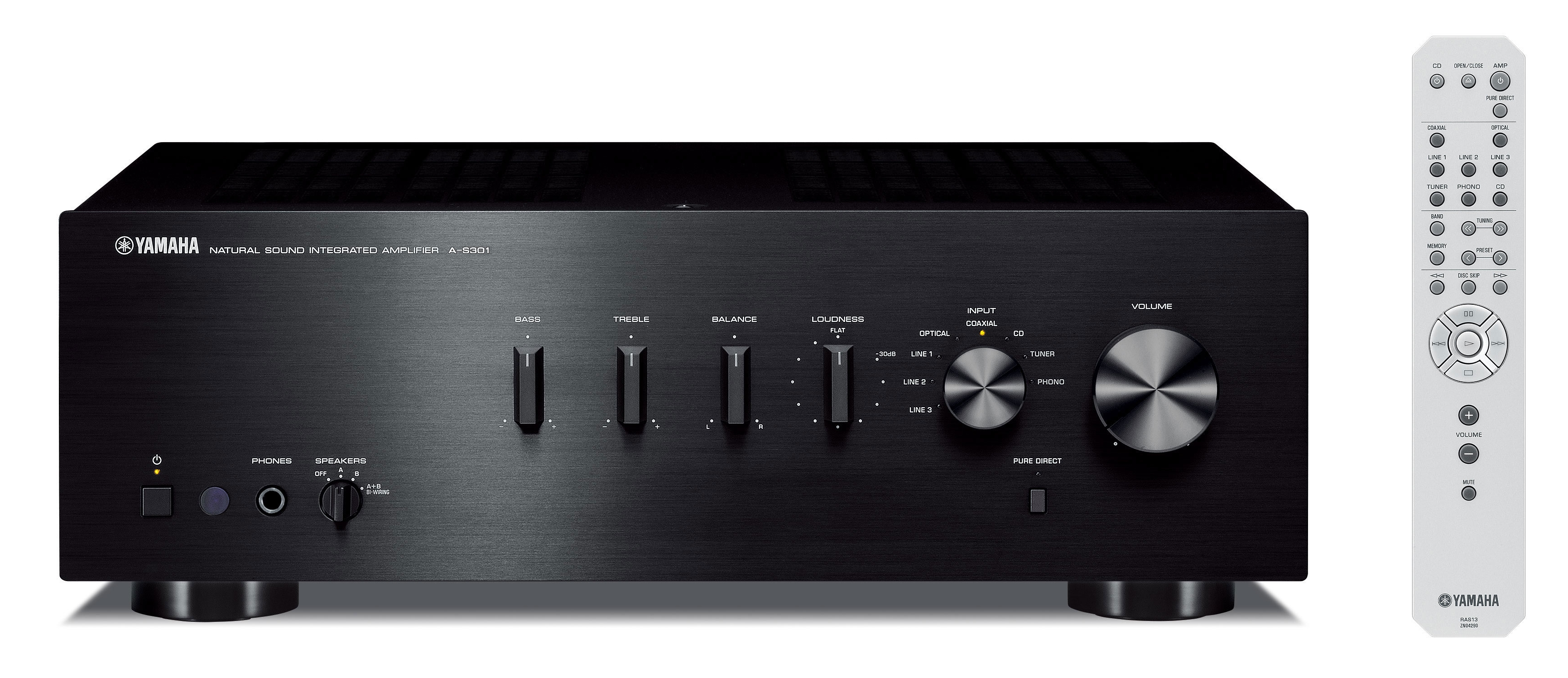 Versterker Yamaha A-S301 zwart