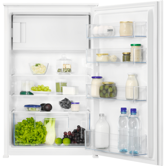 Zanussi ZEAE88FS combi-koelkast Ingebouwd 124 l F Wit