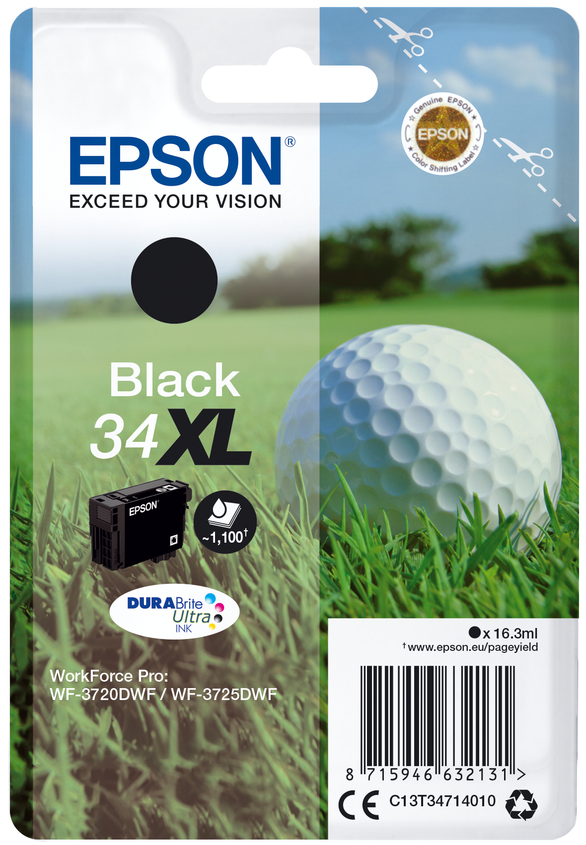 EPSON Singlepack 34XL Zwart