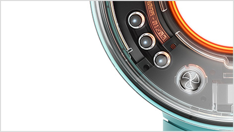 Haardroger DYSON 515276-01 HD07 Supersonic Nural blauw / oranje