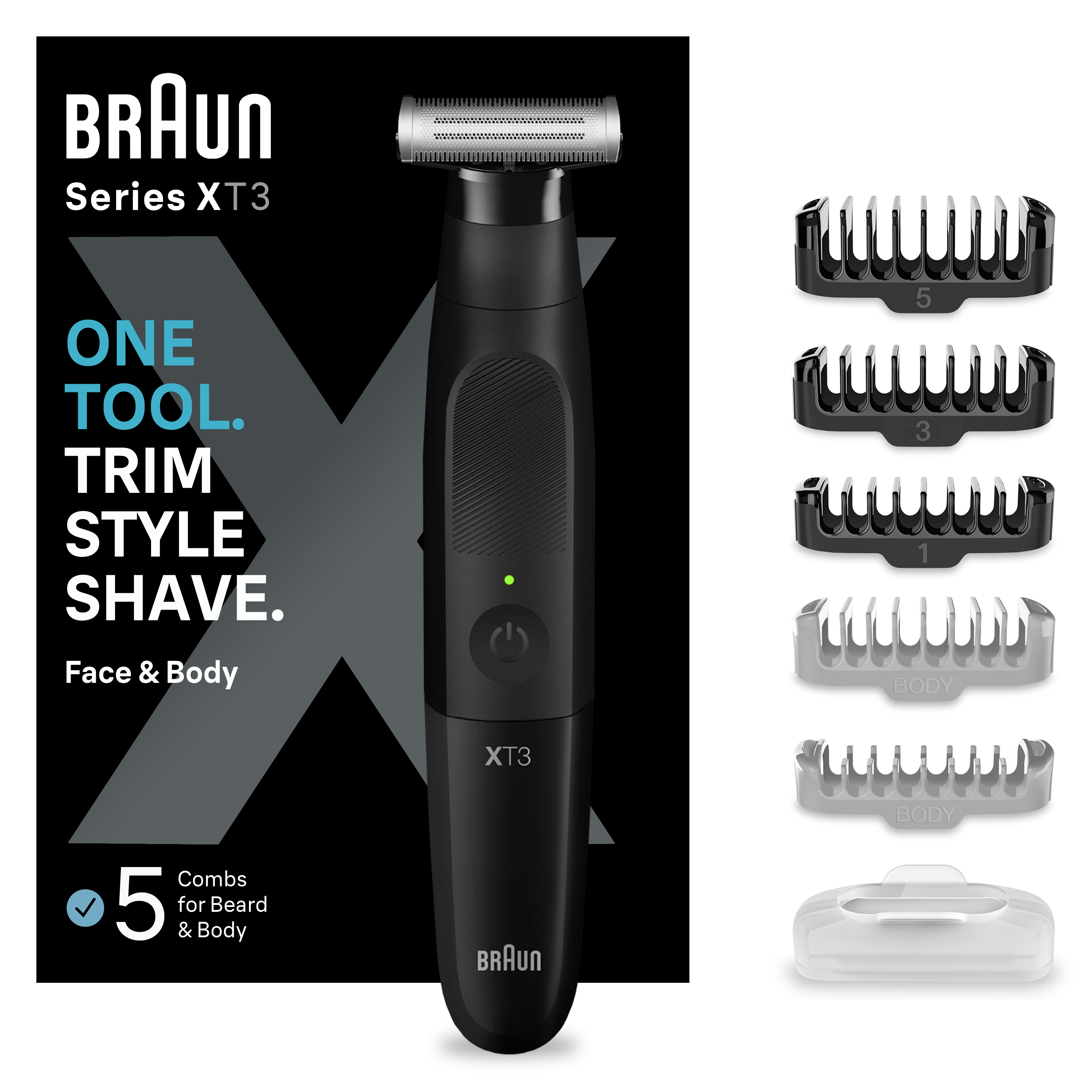 Rasoir pour homme BRAUN BRXT3200 Series X3