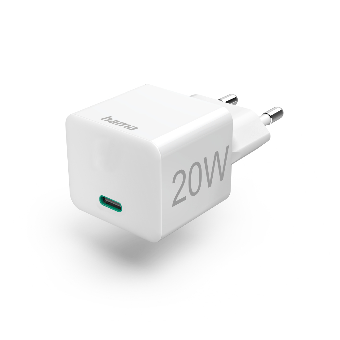 Snellader HAMA 00201650 USB-C 20W wit