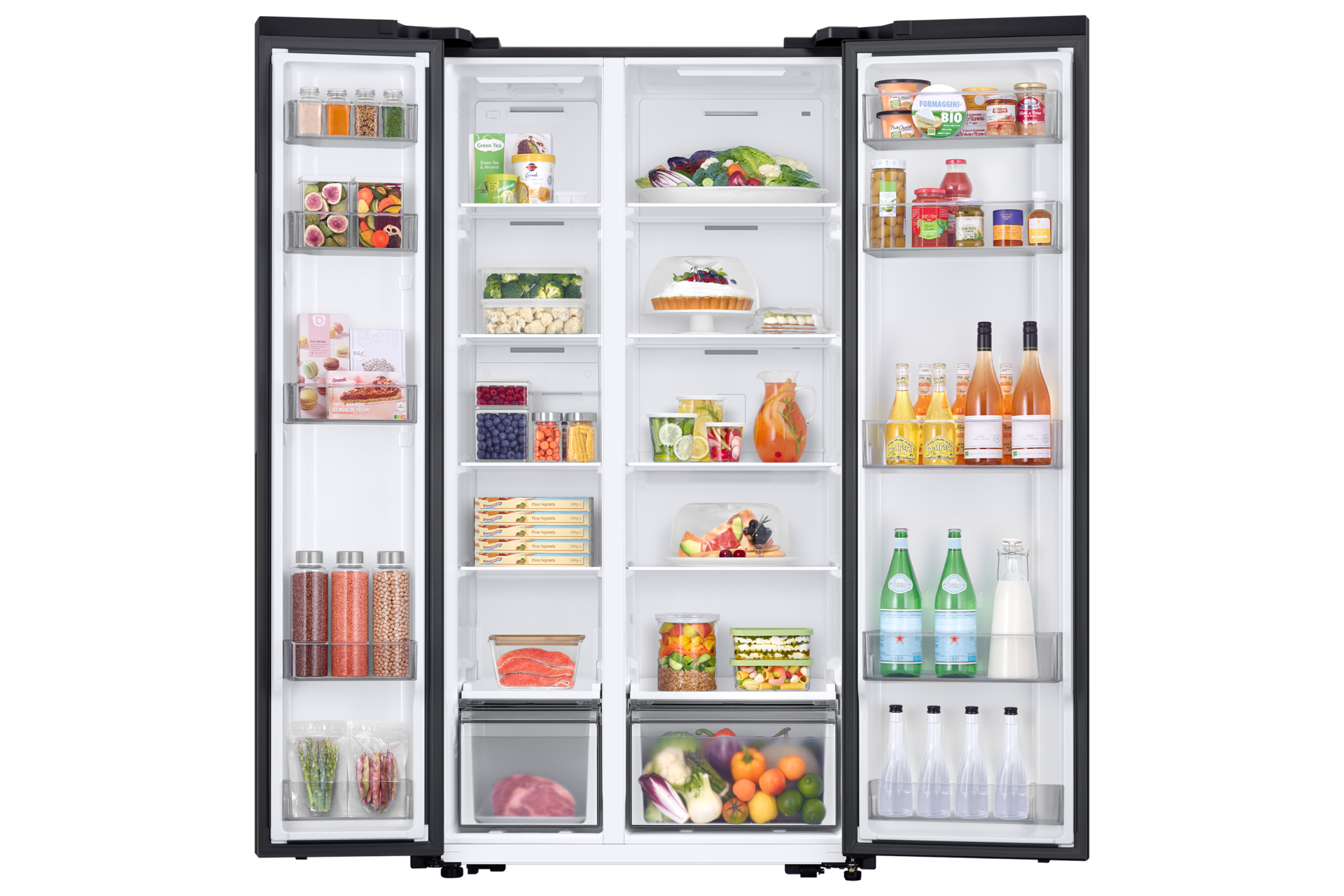 Koelkast SBS SAMSUNG RS57DG400EB4EF / E / 583L / zwart