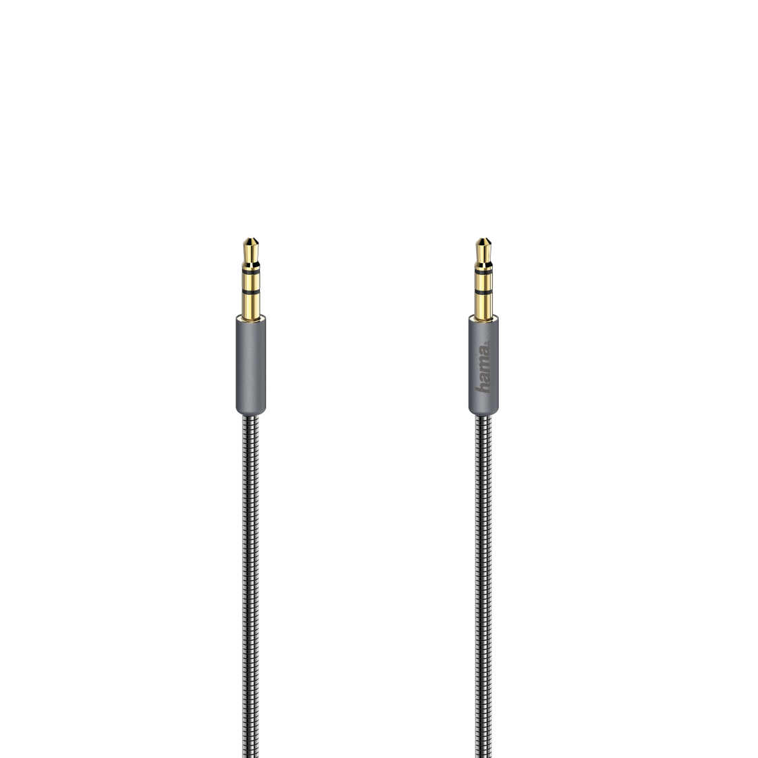 Audiokabel  Elite , 3,5-mm-jack-st. - st., metaal, verguld,