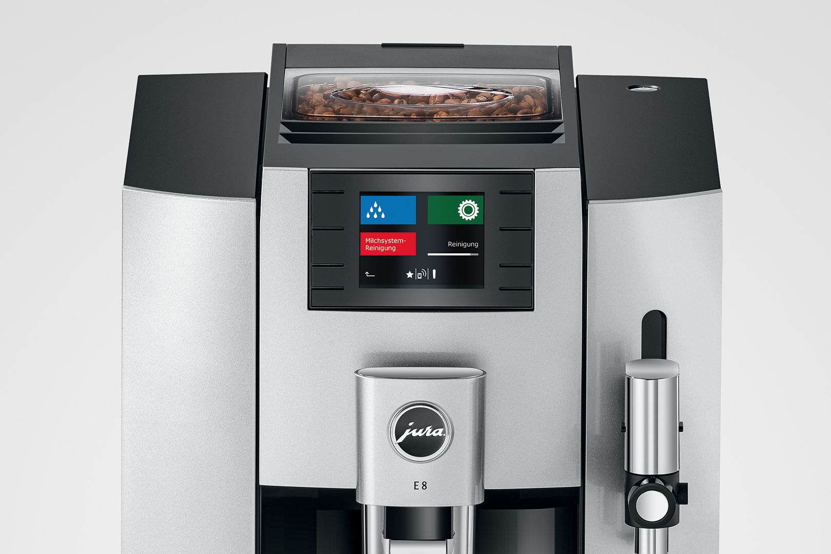 Espresso JURA E8 15336 Moonlight Silver