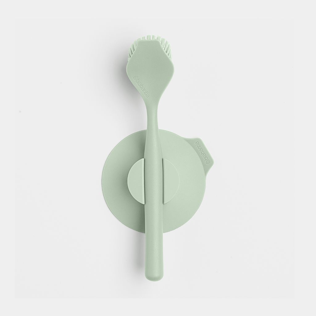Afwasborstel met zuignap BRABANTIA215780 Sink Side Jade Gre