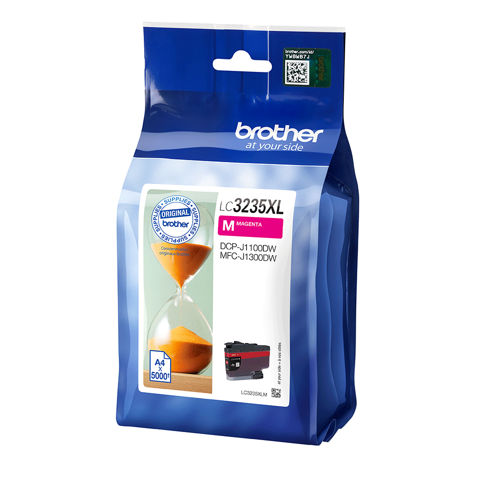 Inktpatroon BROTHER LC3235XLM Magenta 5000 pg's