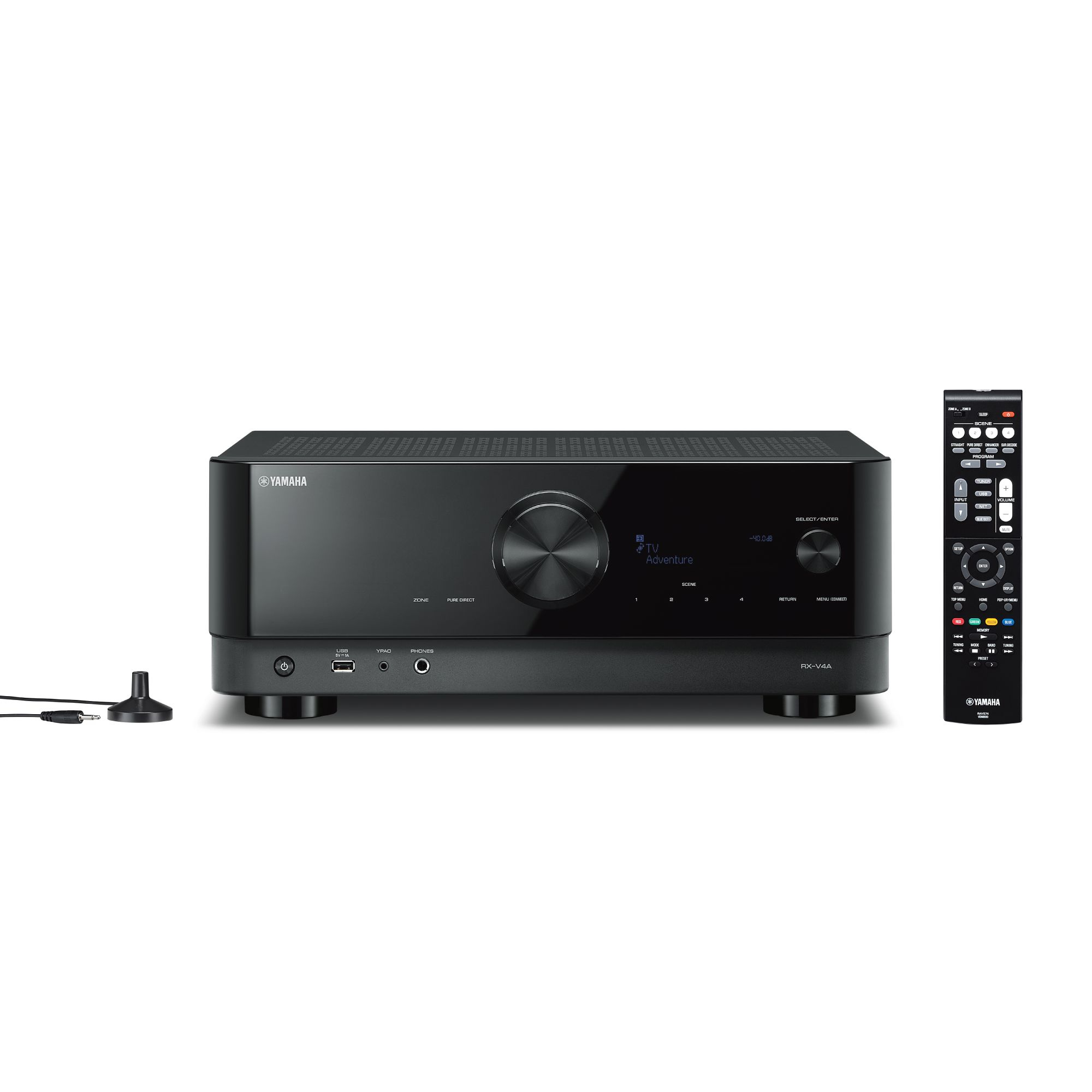 Yamaha RX-V4A 5.2 kanalen Surround 3D Zwart