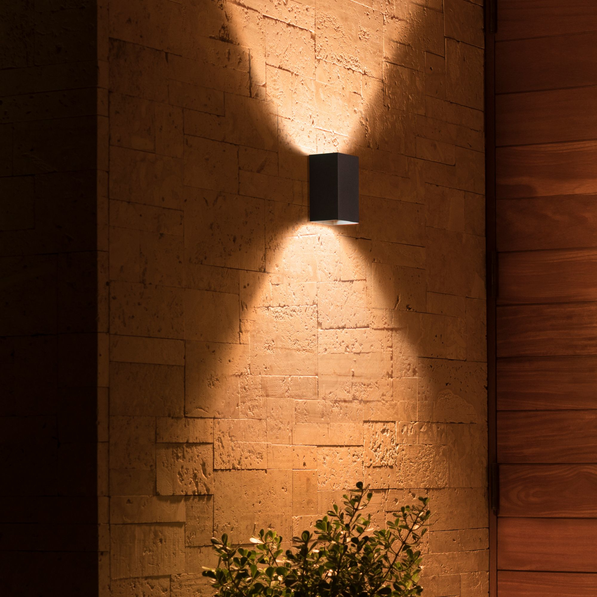 Outdoor PHILIPS HUE Resonate Wandlamp Zwart (Basis)