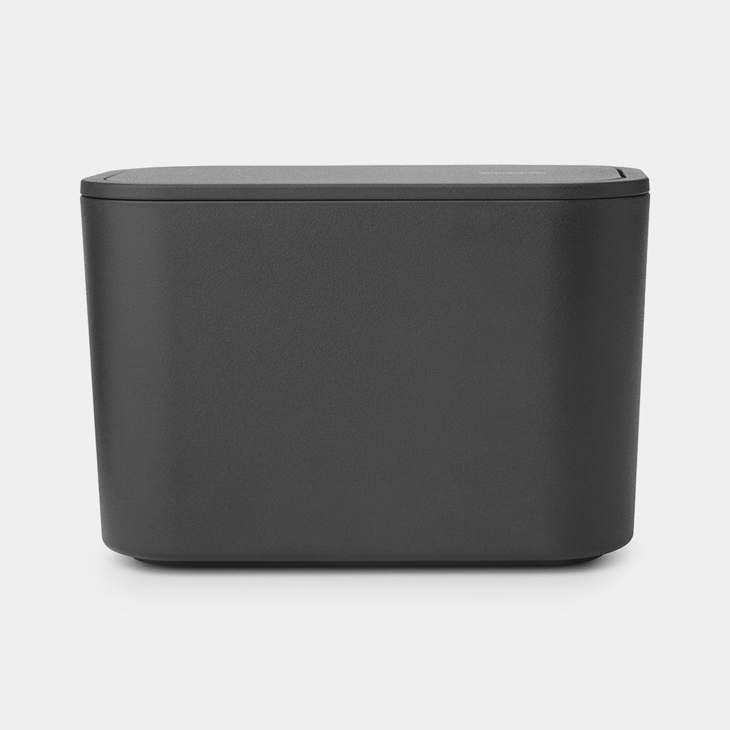 Afvalbakje BRABANTIA 303364 MindSet badkamer Dark Grey