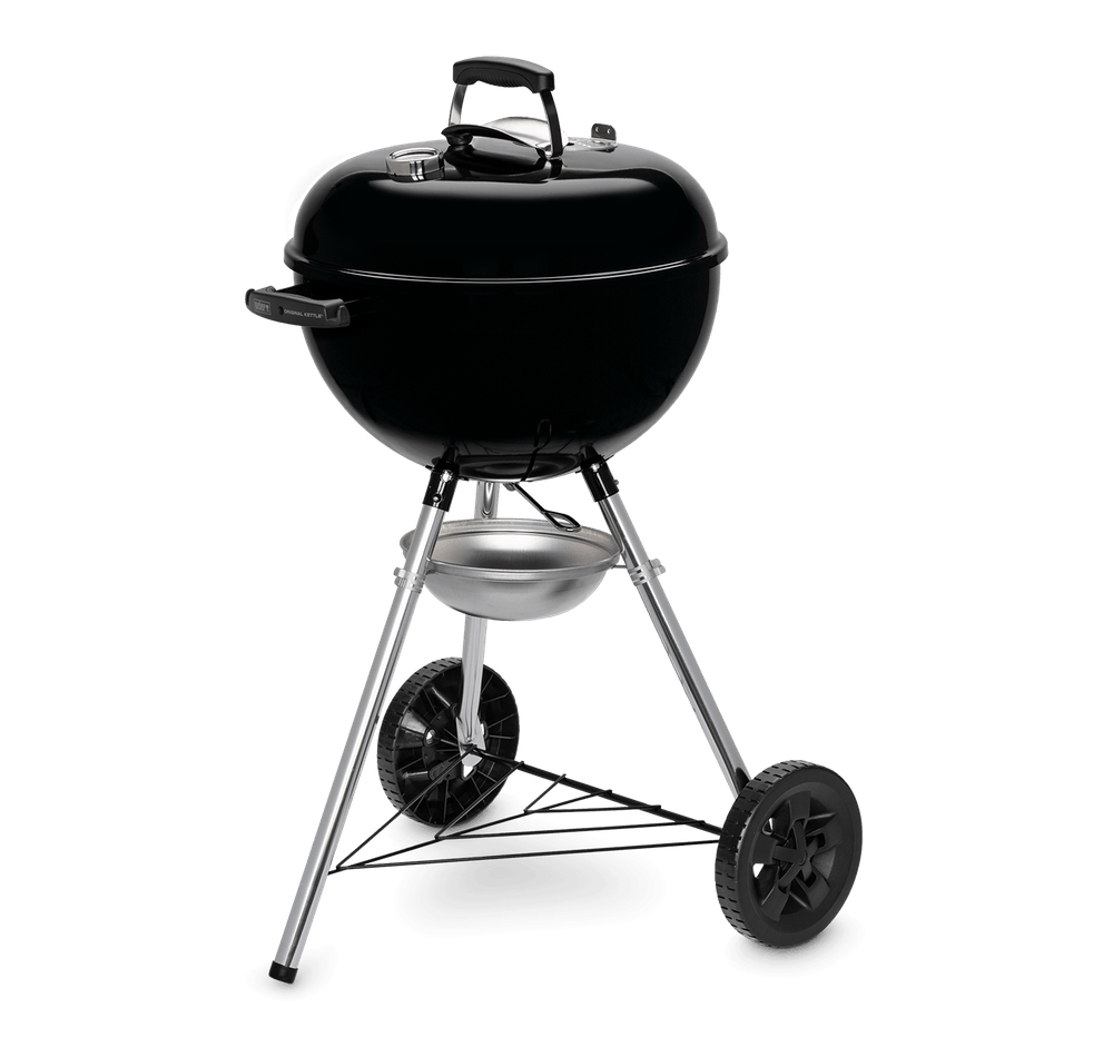 Weber E-4710 Barbecue Chariot Charbon de bois (combustible) Noir, Argent