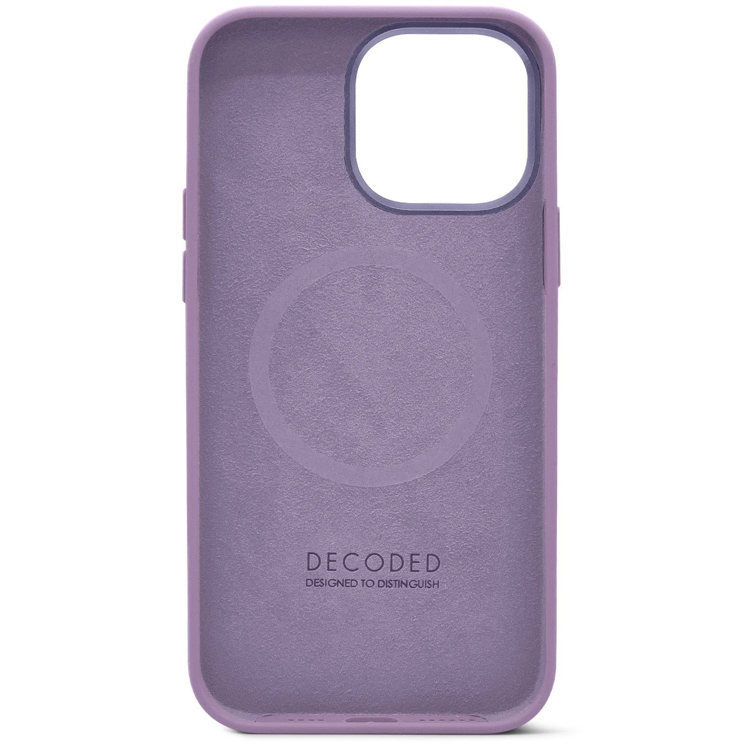 Tas DECODED Silicone Backcover iPhone 14 Pro Max Lavender