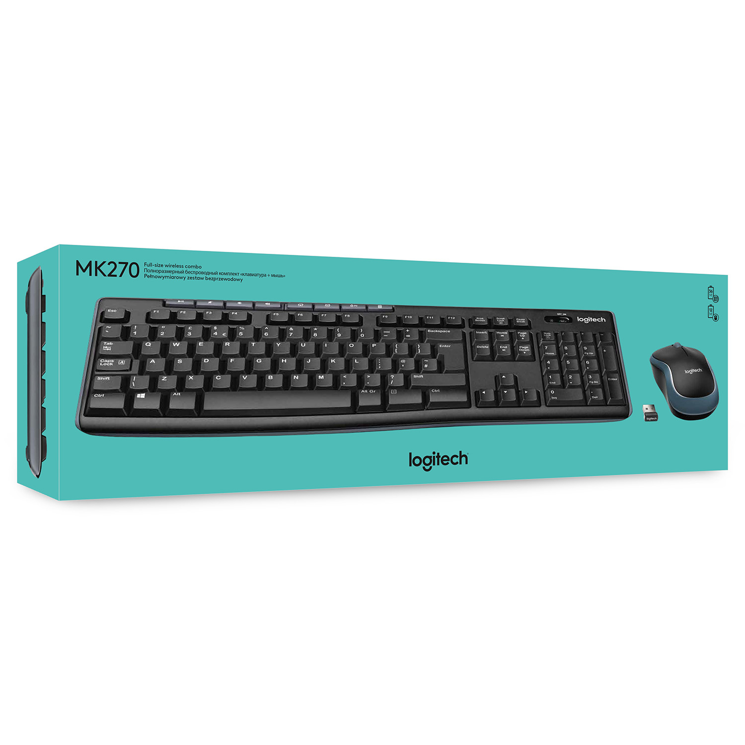 Wireless Desktop Sets LOGITECH MK270 Muis + Keyboard