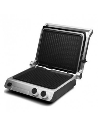 Duo Grill FRIFRI F6100 Zwart-Zilver 2000W